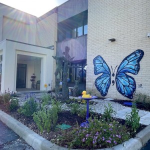 The Child Protection Center Beautifies Butterfly Garden With Junior League of Sarasota